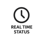Homepage 8 real time status icon